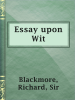 Essay_upon_Wit