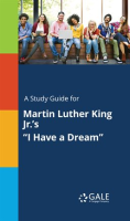 A_Study_Guide_For_Martin_Luther_King_Jr__s__I_Have_A_Dream_
