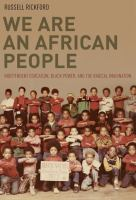 We_are_an_African_people